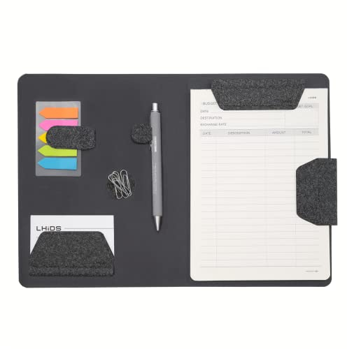 LHiDS Multifunctional Magnetic Board, Folio A4/A5 (Black, A5)