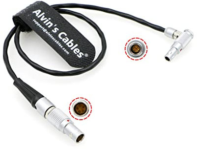 Alvin's Cables SmallHD Steuerkabel für SMALLHD Focus PRO Monitor an RED DSMC2 Epic Scarlet Kamera 5 Pin auf 4 Pin Steuerkabel 45cm| 18 Zoll