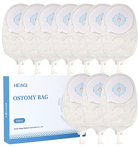 10 Stück Kolostomiebeutel, Einteiliger Stomabeutel Für Kolostomie Ileostomie Stomapflege, Colostomy-beutel, Weniger Wahrscheinlich Undicht, Zugeschnitten Auf 15-45mm