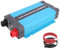 SolaMr 1500W Wechselrichter Reiner Sinus 12V DC zu 220/230/240V AC Wandler mit Fernbedienung und Zwei AC Ausgängen für Fahrzeugmontierte Systeme und Heimsysteme - 1500W