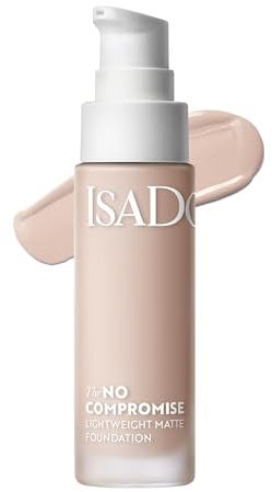 IsaDora No Compromise Lightweight Matte Foundation (1C, 30 ml)
