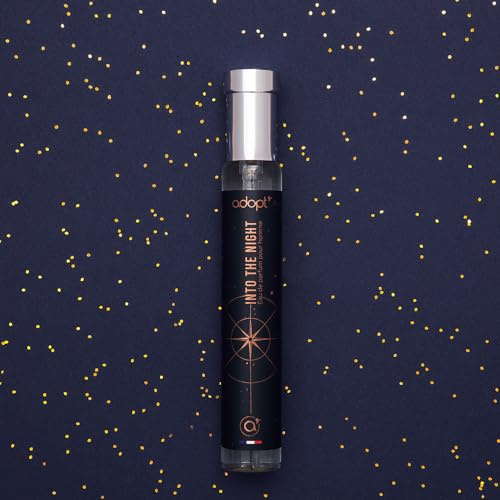 adopt INTO THE NIGHT 30 ml Eau de Parfum Herrenduft | Mystischer Herrenduft Made in France mit Apfel, Vanille, Muskatnuss, Amber & Holznoten, Parfum f. Männer, Kraftvoll & Sinnlich, adopt:Herrenduft