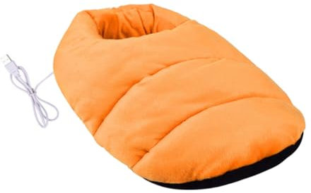 ORFOFE Fußwärmer Usb Heizschuhe Beheizbare Schuhe Für Winter Mit Heizdraht Rutschfestes Waschbar Für Durchblutungsförderung