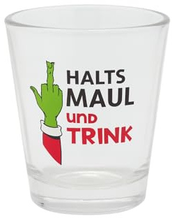 M.Kritzinger's Schnapsglas Weihnachts-Muffel Festtags-Muffel 4cl (Halt`s Maul Und Trink)