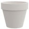 Tera Grand Pot en résine Standard One, Pot pour extérieur et intérieur, Technique de Rotation, Pots pour Plantes et Arbres, résistant aux UV, résistant au Gel, (Blanc, 50 cm)