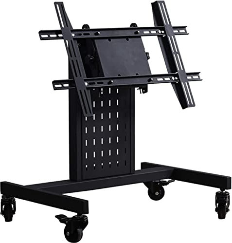 SnamicE Rollbarer/mobiler TV-Wagen mit Rädern, für 32-65 Zoll LED-Flachbildfernseher mit bis zu 80 Pfund, geeignet für Schlafzimmer/Büro/Konferenzraum/Ausstellung/Hotel TV-Halterung TV-S,