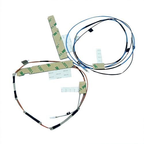 JINTAI Cavo Antenna WiFi Per Rete Wireless Notebook (Destra & Sinistra) Di Ricambio per Leovo ThinkPad L15 20U3 20U4 20U7 20U8 L15 Gen 2 20X3 20X4 20X7 20X8 GL5A0 WLAN+WIFI(1 blu 1 arancione)