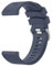 Wanme 20mm Bracelet Compatible avec Garmin Vivoactive 5/Vivoactive 3/Vivomove Sport/Venu Sq 2/Venu/Venu Sq, Classic Stripe Texture Design, Silicone Bracelet pour Forerunner 645/245 (Gris Bleu)