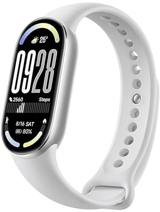 XIAOMI Mi Smart Watch Band 10, 5 ATM, impermeabile, fitness e contapassi, orologio sportivo digitale intelligente per la salute, per uomini e donne, display AMOLED da 1,72 pollici, oltre 150 modalità