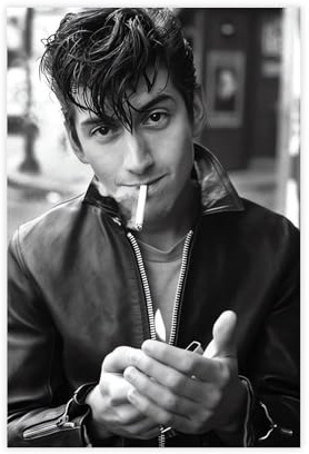 KBGDFSDF Alex Turner-Poster, Leinwand, Poster, Schlafzimmer, Dekoration, Landschaftsdekoration, Geschenk, 40 x 60 cm