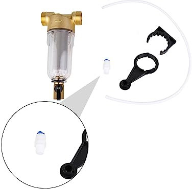 Mipcase Purificatore Anticalcare Rame con Retroflusso Filtraggio Sedimenti per Potabile Efficienza Garantita