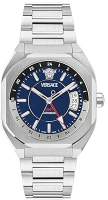 Versace Herren Analog Automatik Armbanduhr V-Contempo GMT