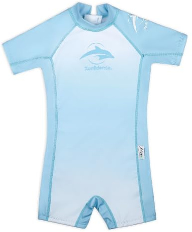 Konfidence Warma Swimsuit - Eco Swimming Costume Made with e-Flex Using Recycled Plastic - Regulates Temperature - 50+ UV Protection