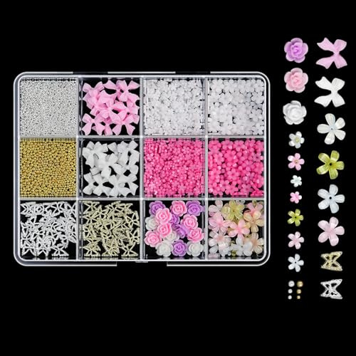 1 Set Resin Butterfly Nails Embellishments Easy Application Daily Wear Designs For Art Lover And Experts Professional Nail Artists Supplies