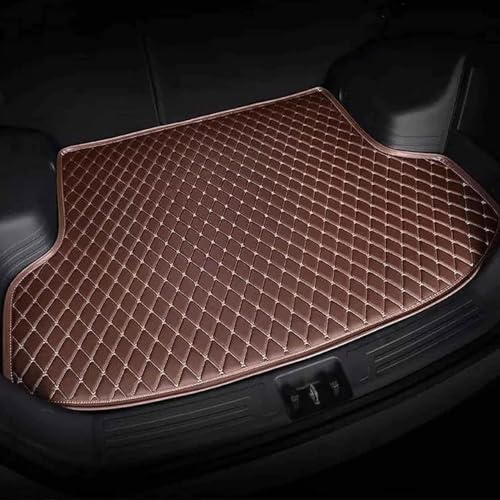 XIAOBINGFA Kofferraum Schutzmatte für Toyota Avensis T27 Kombi Bj. 2009-2018, Kofferraumwanne Kofferraumdecke Auto Leder Kofferraummatte Wasserdicht Kofferraumwanne,E