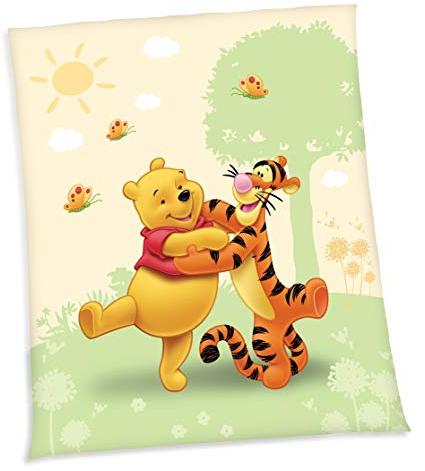 Herding 752280035 Fleecedecke Winnie Pooh, 130 x 160 cm