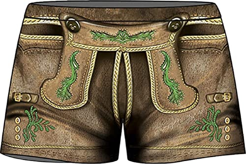 Tobeni 1776 Schürze Lederhose für Grill und Küche