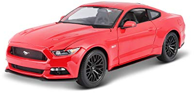 Maisto 2015 Ford Mustang-1:18 Bambini Modellino, Multicolore, Scala, 31197