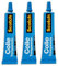 Scotch - Lot de 3 Tubes de colle transparente liquide - 30ml
