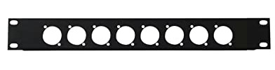OMNITRONIC Frontplatte Z-19 8X XLR (D-Typ) 1HE