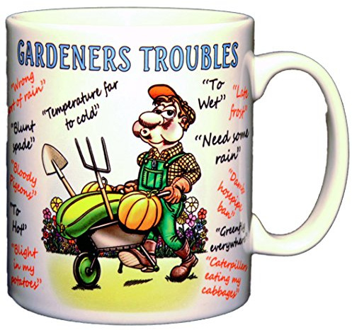 personalised4u Gardening Excuses Funny Ceramic Coffee Mug – (Standard)