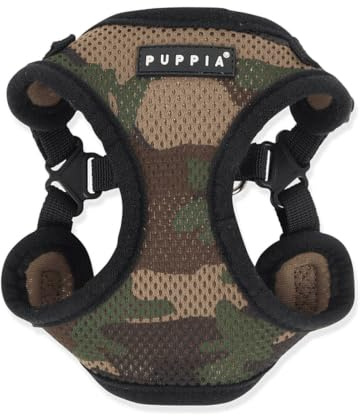 Puppia PARA-HC1533 SOFT HARNESS C, M, camo