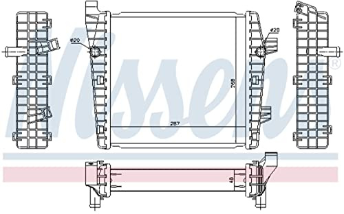 NISSENS Niedertemperaturkühler, Ladeluftkühler 65320