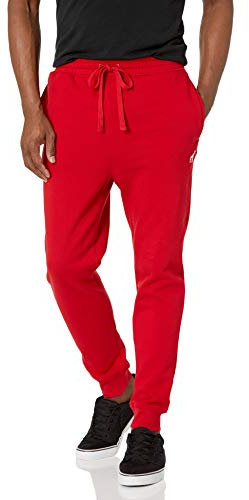 LRG Men's 47 Drawstring Waist Sweatpant, Red, 4X