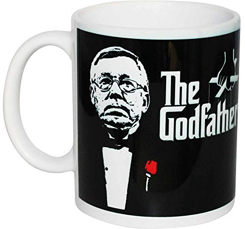 Alex Ferguson GODFATHER & United Football Manager & Legend Ceramic Mug (11oz)
