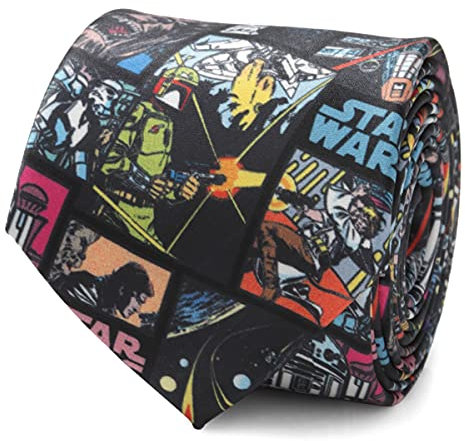 Cufflinks Inc. Star Wars Mandalorian Polyester Krawatten, Mehrfarbig, Einheitsgröße