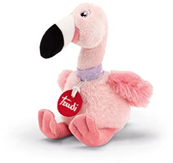 Trudi Friend Fenicottero Fenicottero peluche piccolo, regalo compleanno Trudino | 9x16x12cm taglia XS | Trudini Friends | modello 29153