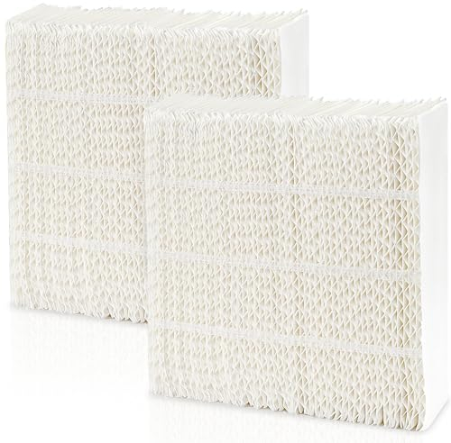 TOMOON 1043 Super Wick Luftbefeuchterfilter, 2 Stück, Ersatz für Essick Air Aircare 831000 EP9500 EP9700 EP9800 826000 821000 826800 und Bemis Spacesaver 800 8000 Verdunstungsserie Luftbefeuchter