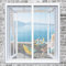 Fliegengitter Für Dachfenster 90 x 140 cm Fenster Mückengitter Kein Bohren Kinderleichte Montage Fenster-Fliegengitter Für Alle Fenster Bis, Weiß