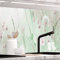 Stickerprofis Küchenrückwand Matt selbstklebend - WILDBLUMENWIESE - 0.5mm versteifte PET Folie, zuschneidbar, Spritzschutz PRO 60 x 220cm