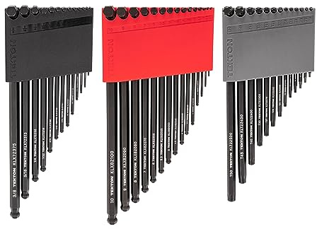 TEKTON Ball End Hex and Star L-Key Set, 41-Piece | KEY91002