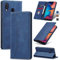 Jasonyu Case for Samsung Galaxy A20E Leather Wallet Flip Cover with Card Holder,Kickstand, Magnetic Closure,TPU Shockproof Phone Case Compatible with Samsung A20E (Blue)