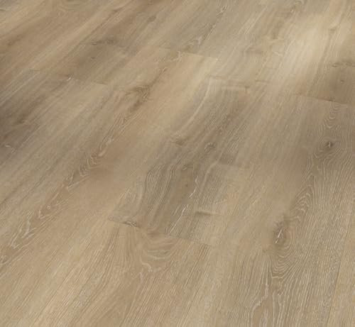 Parador Designboden Vinyl Classic 2070 Eiche Royal hell gekälkt Gebürstete Struktur Landhausdiele 4-seitige Fase
