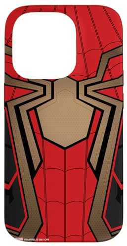 Marvel Spider-Man: No Way Home Integrated Suit Red Case for iPhone 14 Pro