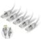 Spetstech Patch Cable 5pcs CAT6 (Grey, 1m)