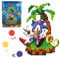 TOMY Jixelz® Remix Sonic The Hedgehog Craft Kit – Chillin’ Sonic – 1200+ Pieces