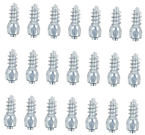 GARVALON 100st Reifenspikes Schneespikes Für Reifenstiefel Rutschfeste Schraubbolzen Autoreifen Spikes Automobilräder Spikes Für Fahrradstiefel Fahrrad Winterreifen Rennrad Silver Legierung