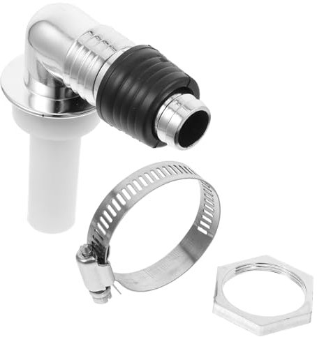 ORFOFE Washing Machine Floor Drain Connector 90-degree Elbow and Anti-overflow Seal Multifunctional Washing Machine Drain Hose Adapter for Kitchen and 1.7cm Diameter