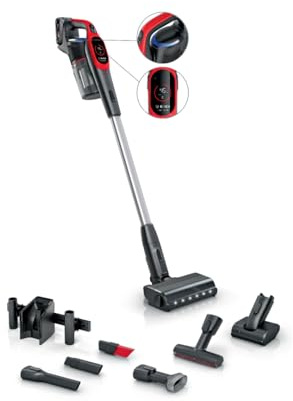 Bosch Unlimited 9 Aspirateur à Main ProAnimal BBS931PET Rouge