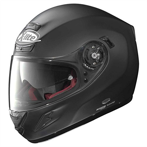 X-lite X 702 GT Start N- Com Integralhelm, Farbe matt-schwarz, Größe L (59/60)
