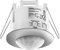 deleyCON 1x Infrarot Decken-Bewegungsmelder - Innenbereich - Reichweite 6m bei 360° - einstellbare Umgebungshelligkeit - IP20 - Unterputz - Chrome