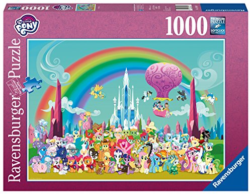 Ravensburger 19880 My Little Pony Unterm Regenbogen, Erwachsenenpuzzle