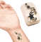 LaDot Tattoo für Kinder und Erwachsene, temporäre hautfreundliche fake Tattoos, Tattoo-Stempel ohne Nadeln für Körper und Arm, wasserfest, Keramikstempel Tribal-Sterne