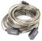 Repetidor Activo USB de Largo Alcance de 15M, USB 2.0 Tipo A Extensor de extensi¨®n Macho a Hembra Cable Cable Cable Negro