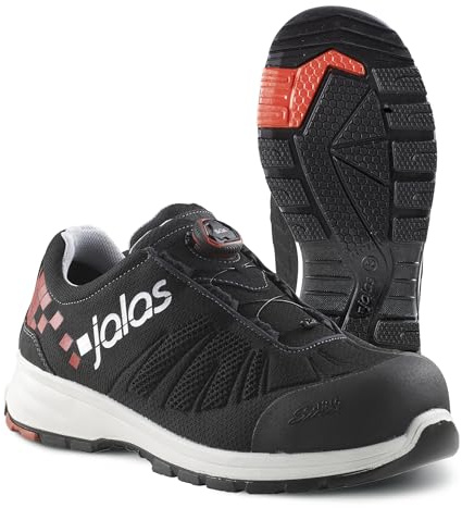 Jalas Zenit Evo 7108 Sicherheitsarbeitsschuh - Halbschuh mit BOA-Fit-Schnürung - Sicherheitskategorie S1 mit Aluminium-Zehenkappe