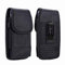 Étui de Ceinture pour Samsung Galaxy A40 A5 J3 S7 Logicom Le Fit Hola Smooth Echo Lolly Moon Surf Téléphone Portable Housse de Transport Holster Nylon Vertical Coque Support avec Clip en Métal